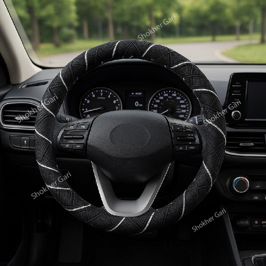 Geometric Steering Wheel Cover image 0
