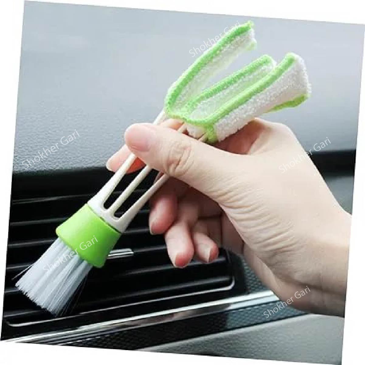 Multifunctional Car Ac Vent Cleaner Brush image 1