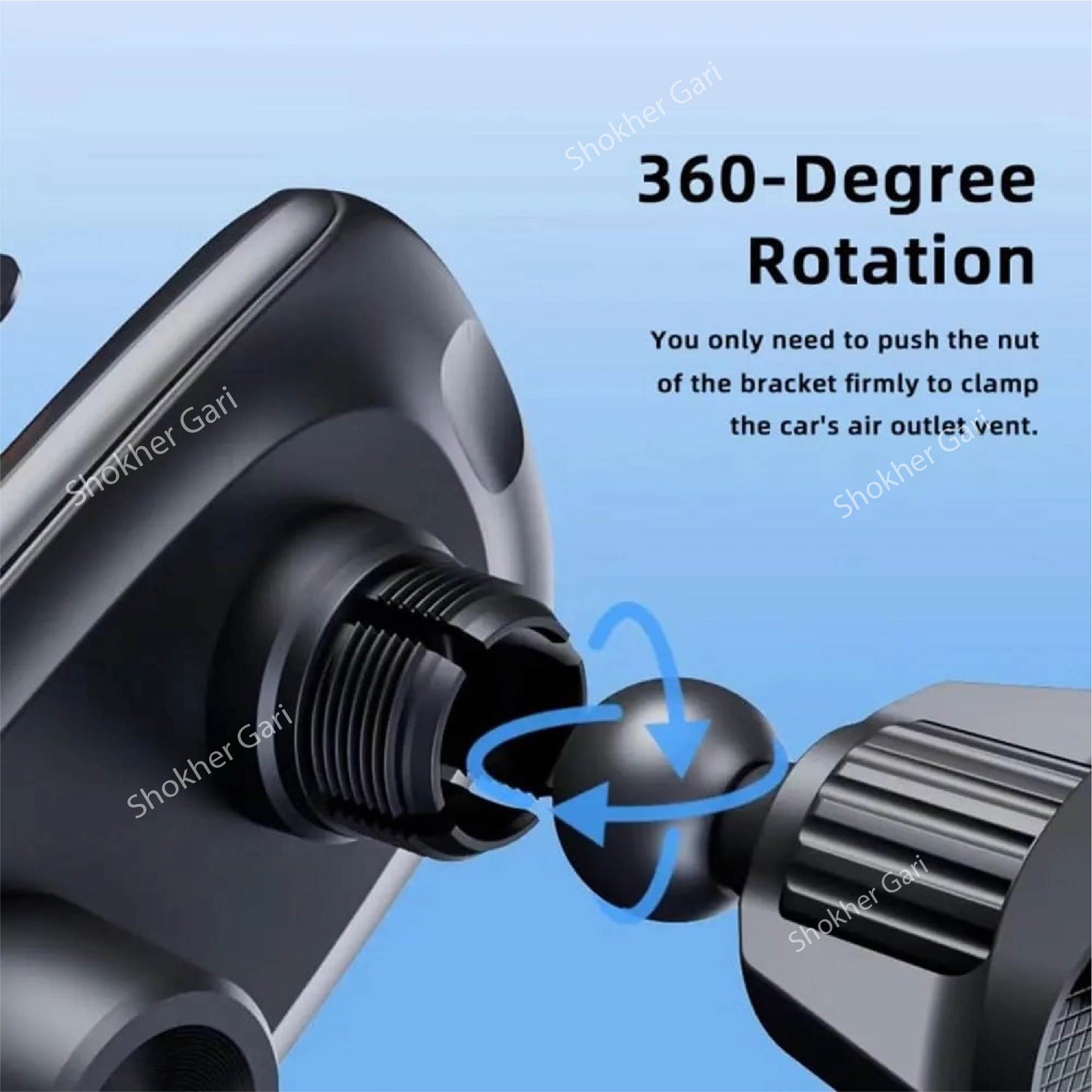 Car wireless Smart Fast Charger 15W image 4