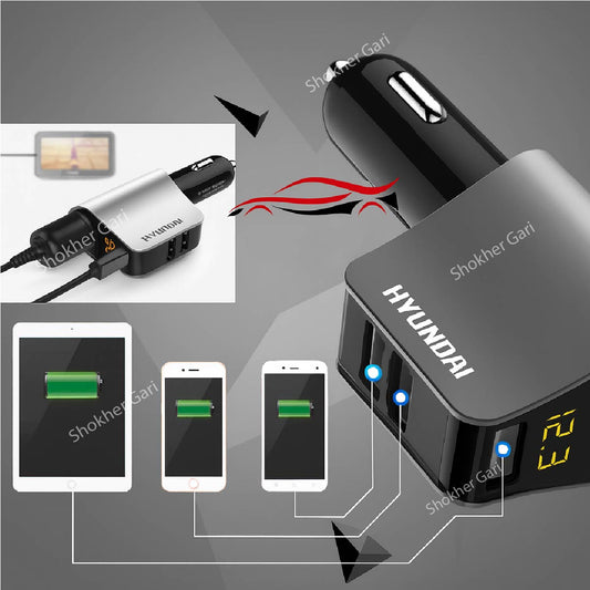 Fast Charging Car Charger Without Cable image 0