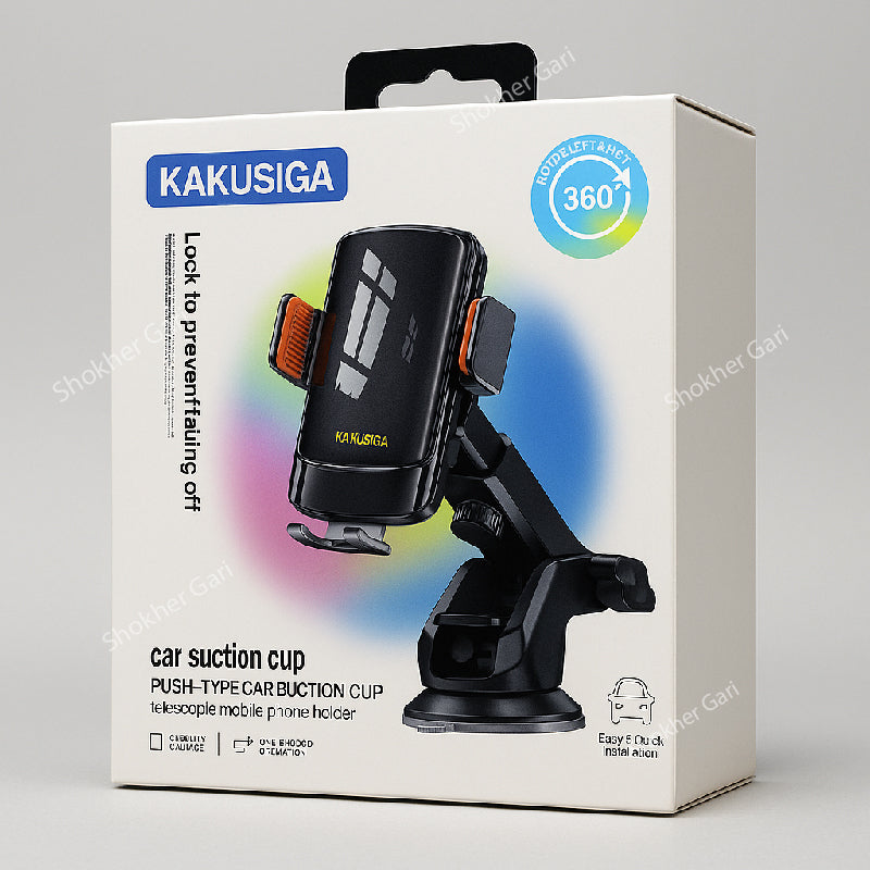 KAKUSIGA Push-type  Car Phone Holder image 4