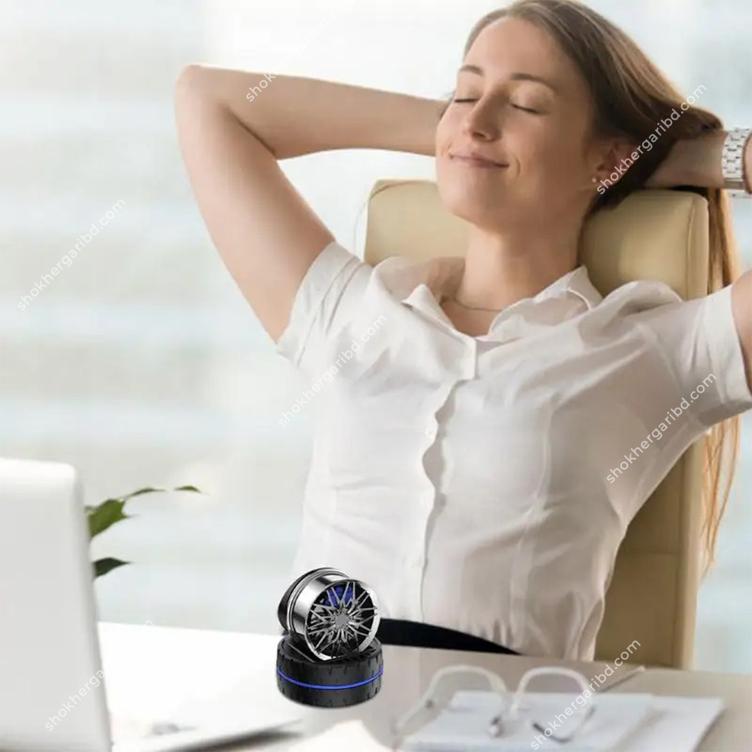 Wheel Hub Solar Rim Air Freshener image 2