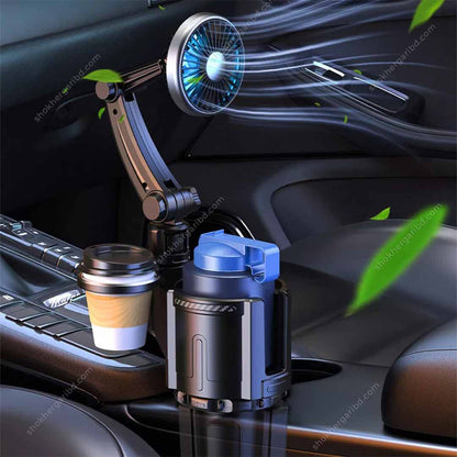 Auto Cup Holder Fan Cooler for Summer image 0
