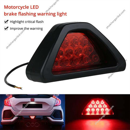 Triangular LED Brake Flashing Warning Light image 2