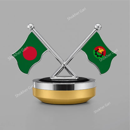 Rice Ears Car Solar Perfume - Golden image