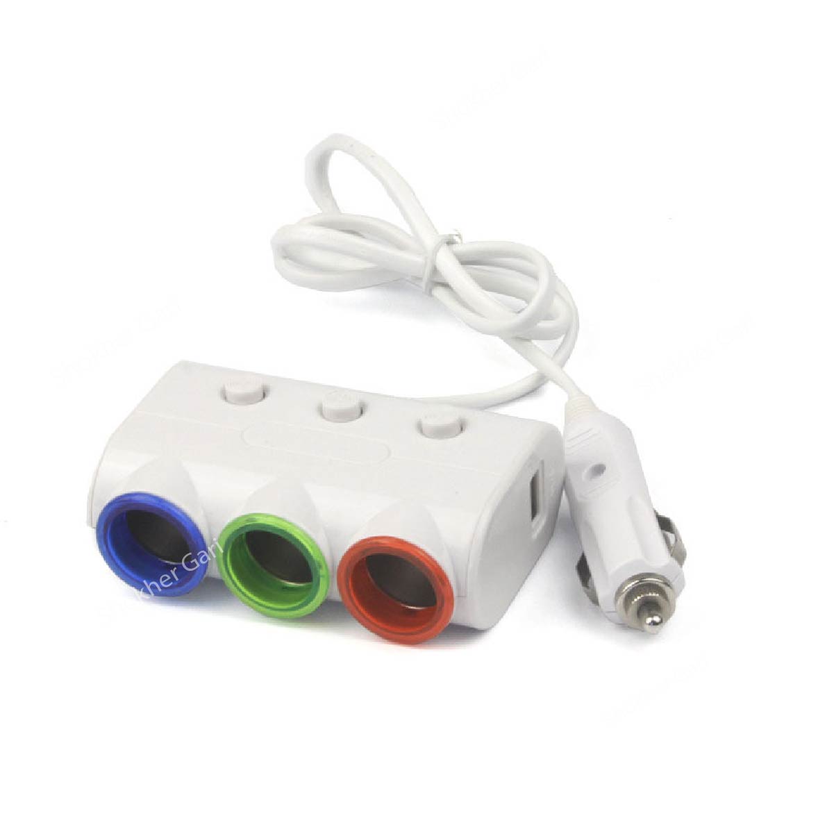 Car Ports Socket Dual USB Power Charger Adapter Output 3A image 1