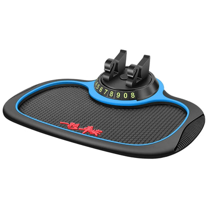 Multifunctional 3 in 1 Mobile Mat - 3in 1 Anti Slip Mobile Mat - Blue image