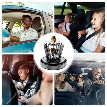 Crown Odor solar perfume For Car Dashboard image 3