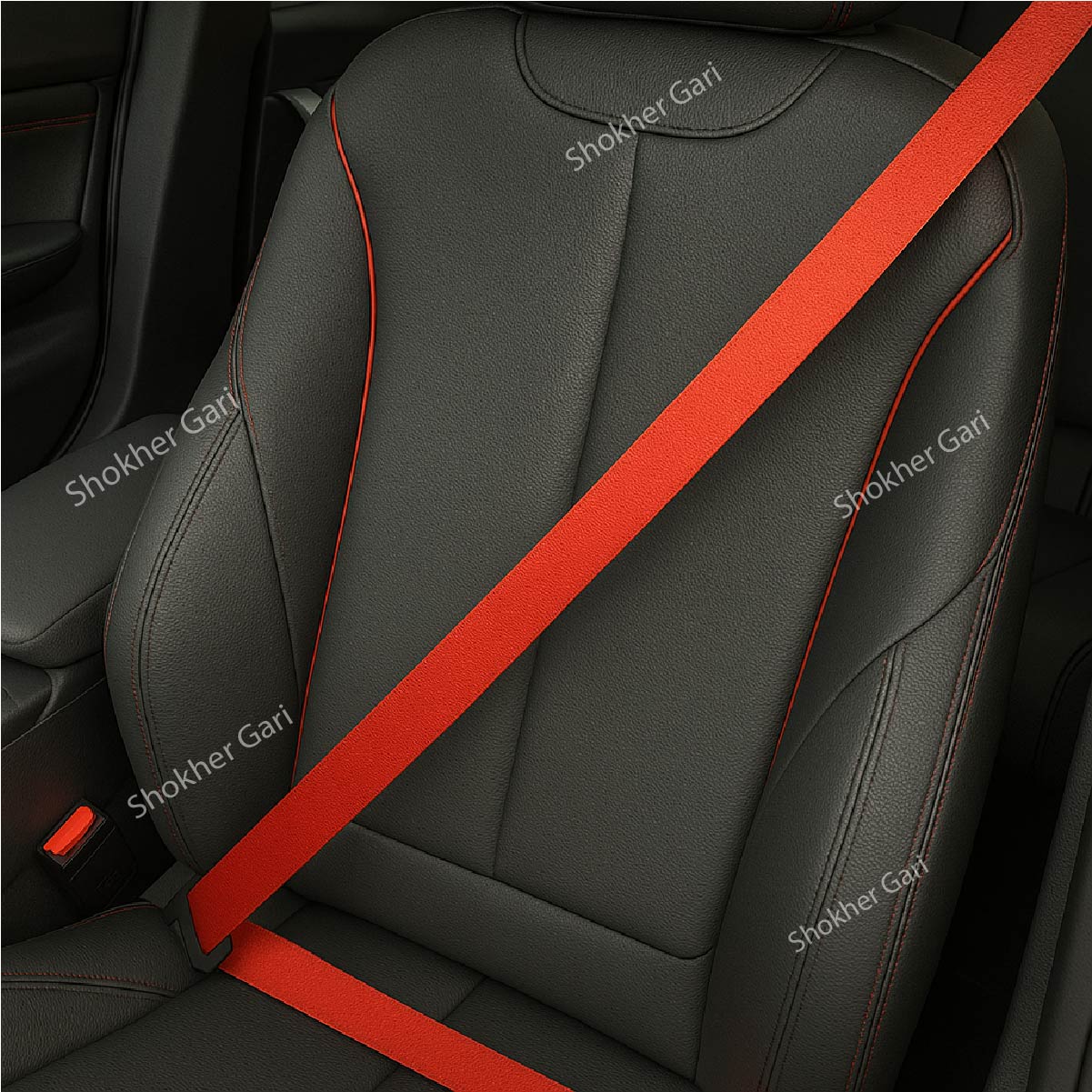 Modified Safety Belt Modified Rope 4.8 CM 1 roll for 1 seat image 0