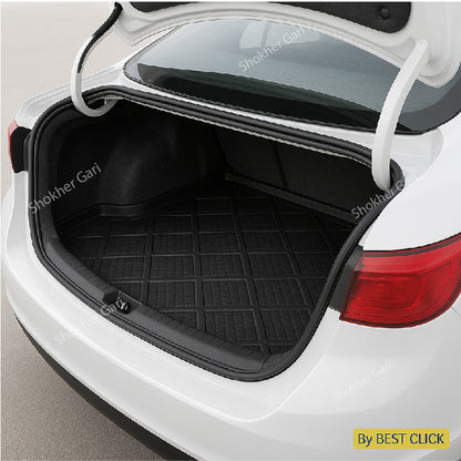 M/Y Waterproof  Universal Car Trunk Mat Car Back Dala Mat image 1