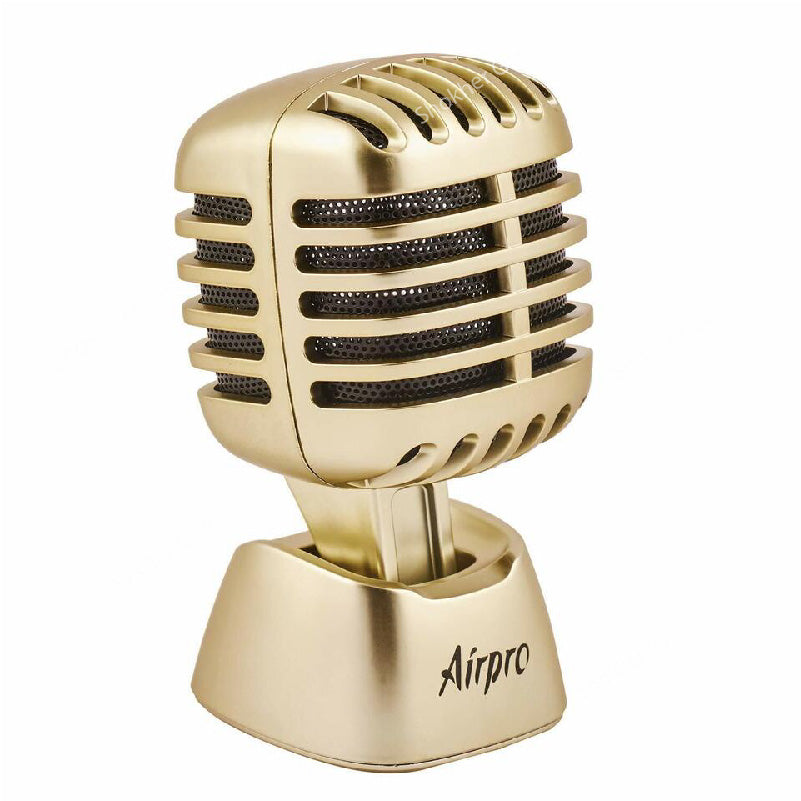 Airpro Luxury Mic Man Car Perfume - Golden image