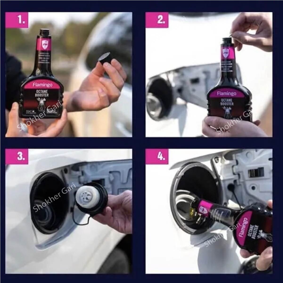 Flamingo Octane Booster 250ml a Reliable Product for Bike and Car image 3