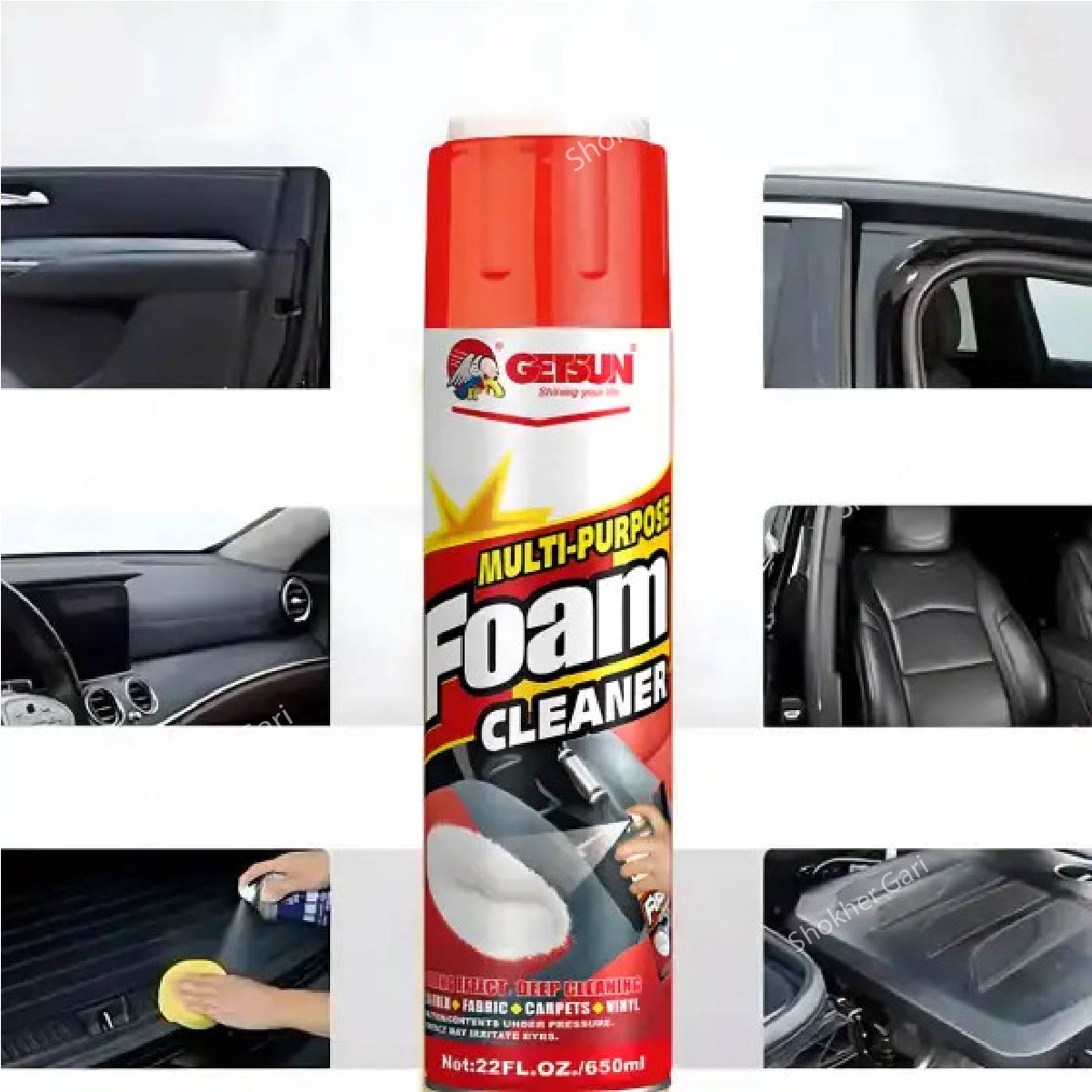 Versatile Getsun Foam Cleaner 650ml image 1