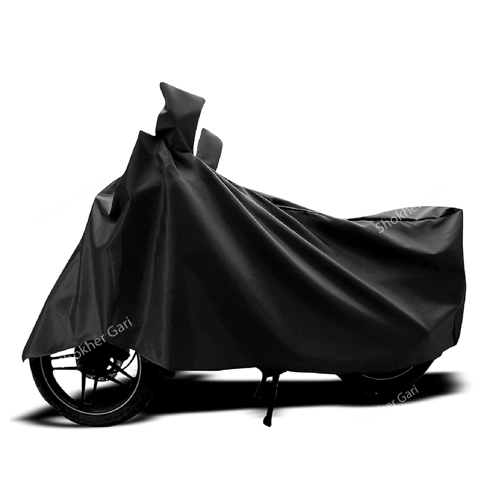 M/Y/P  1 Pcs Bike body cover Umbrella fabric - Black, Big Size image