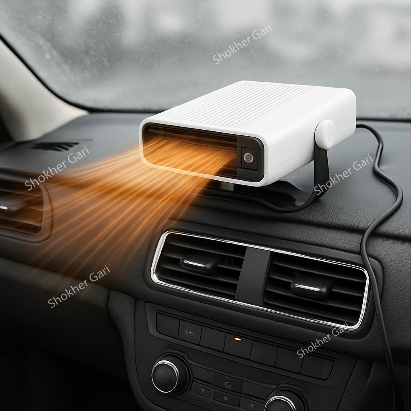 Portable Car Heater and Cooling fan 2 in 1 Car Heater and Cooler 12V 150W image 0