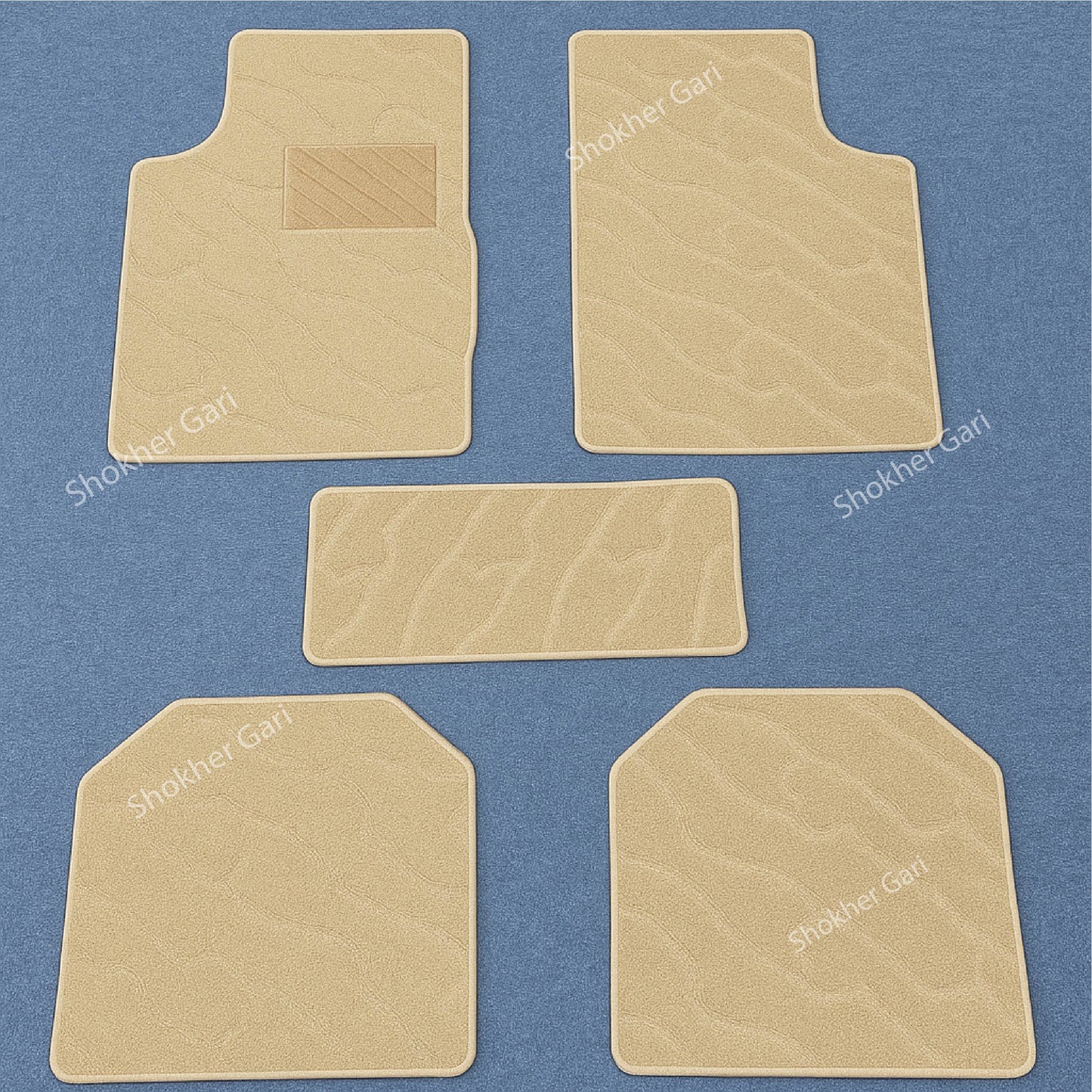 Premium Car Carpet 5pcs Set image 3