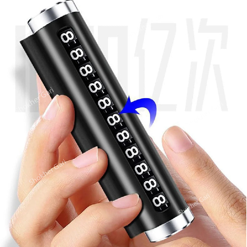 Car Plate Roller Parking Mobile number image 8