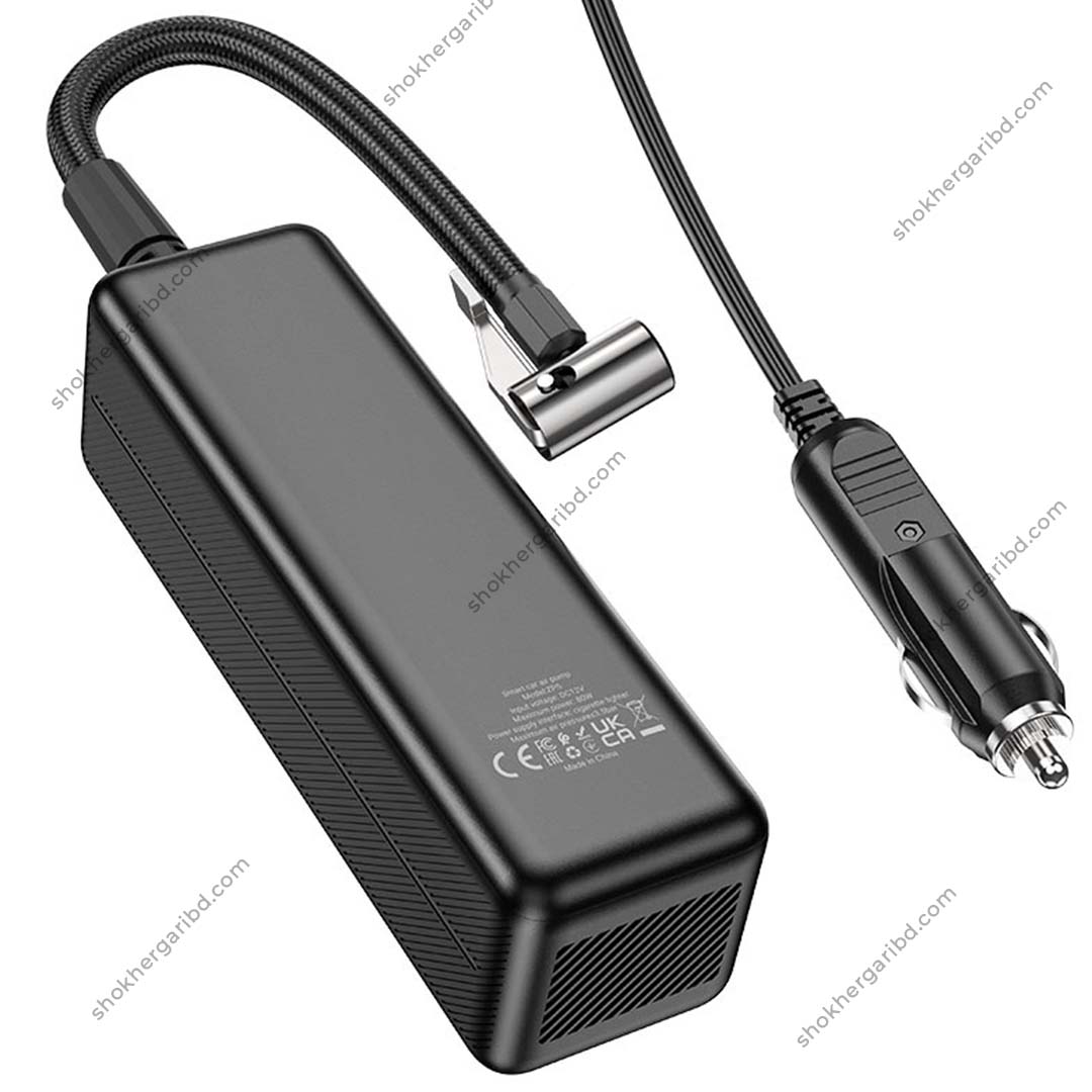 Hoco Zp5 Car Portable Smart Air Pump image 4