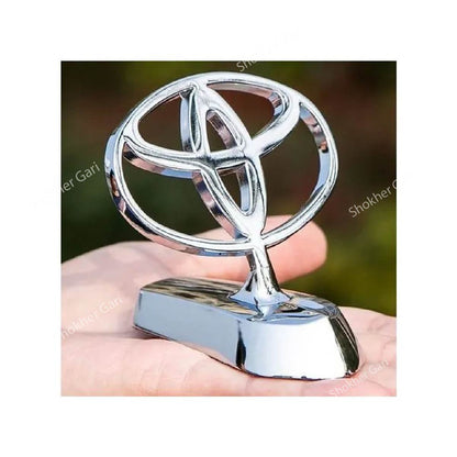 3D Metal Emblem For Car Bonnet- Car Hood stand Logo image 1