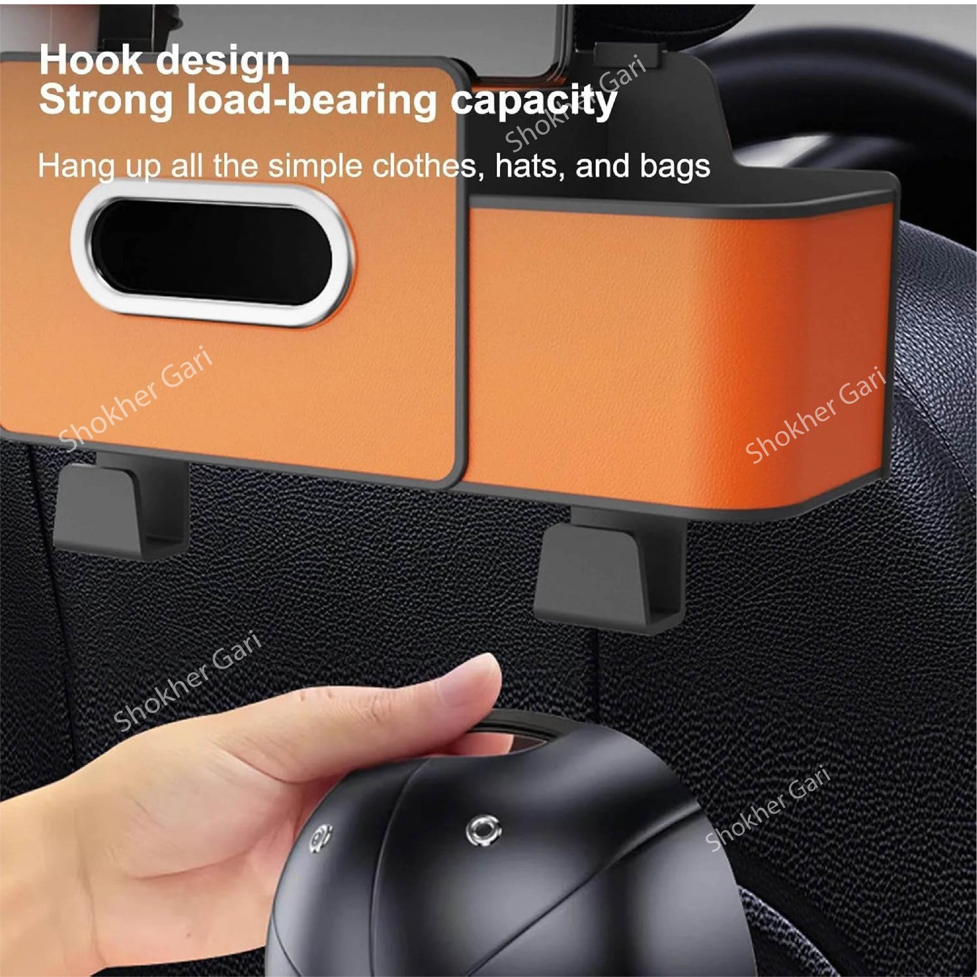 1pcs Car Functional Storage Seat Back Organizer image 5