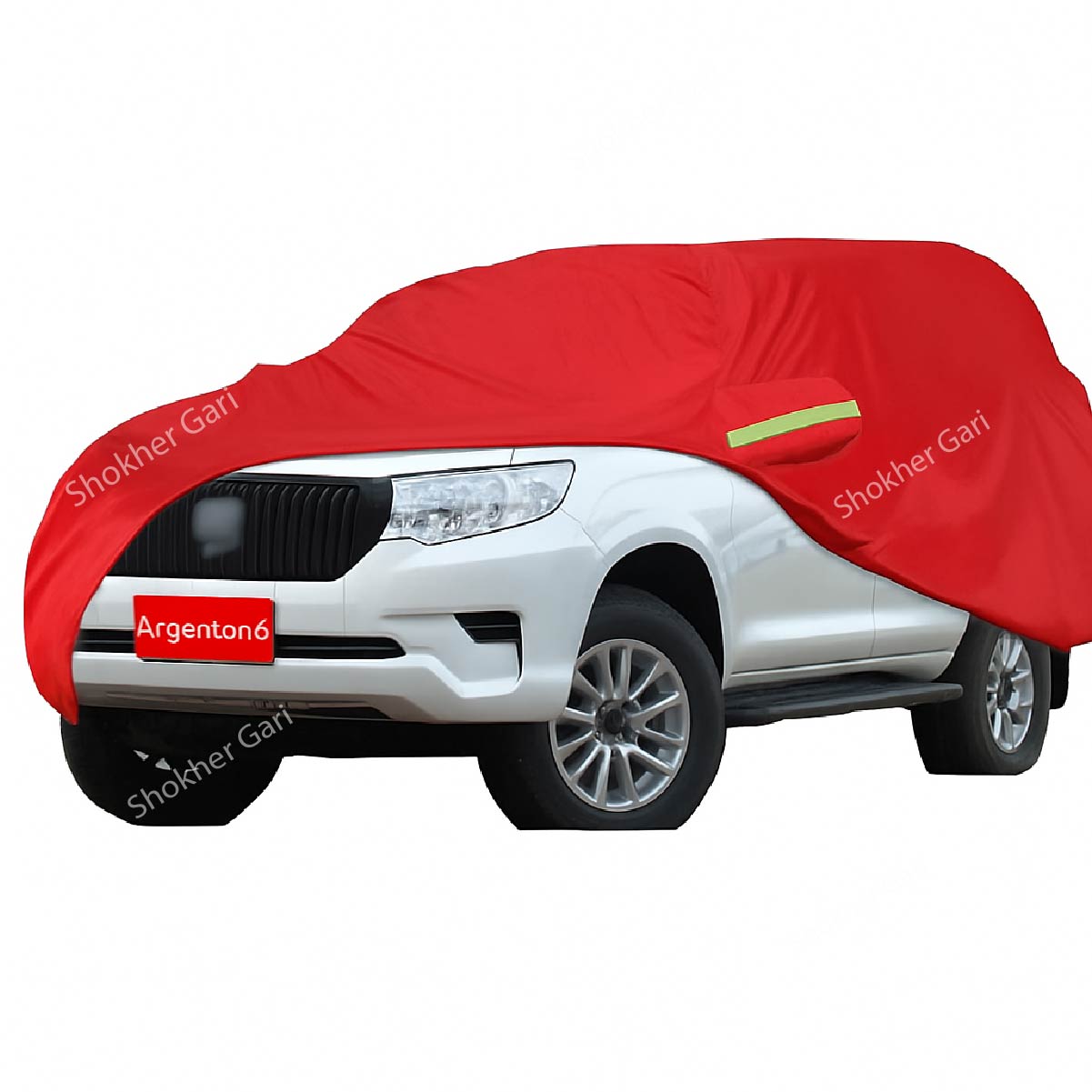 M/Y/P  Car Body Cover for SUV Cars - 2290 TK, Red image
