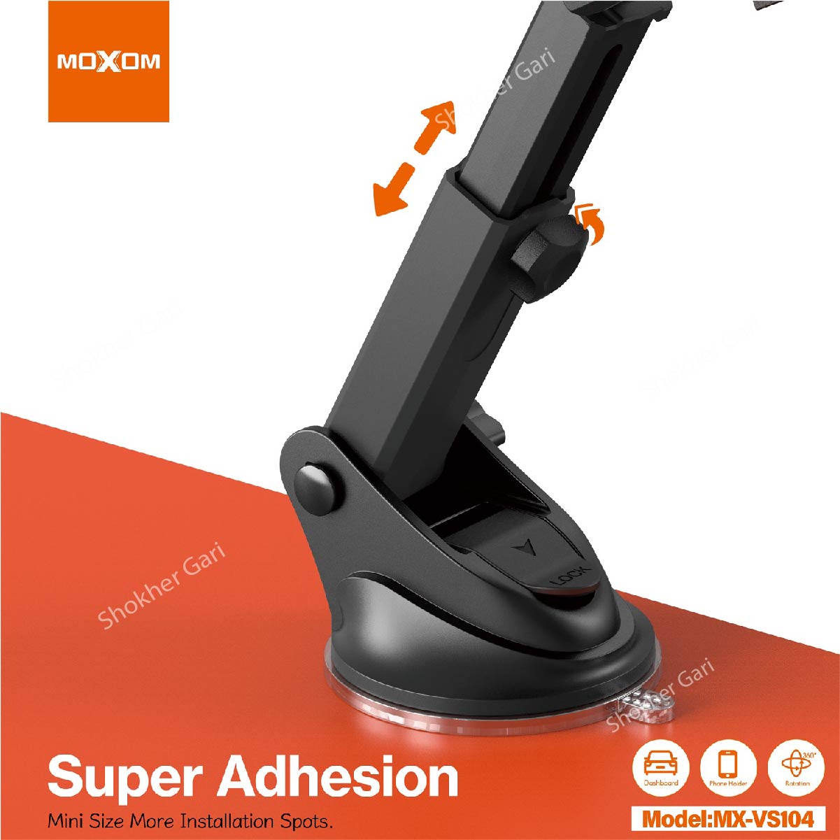 Moxom VS104 Dashboard Phone Holder image 2