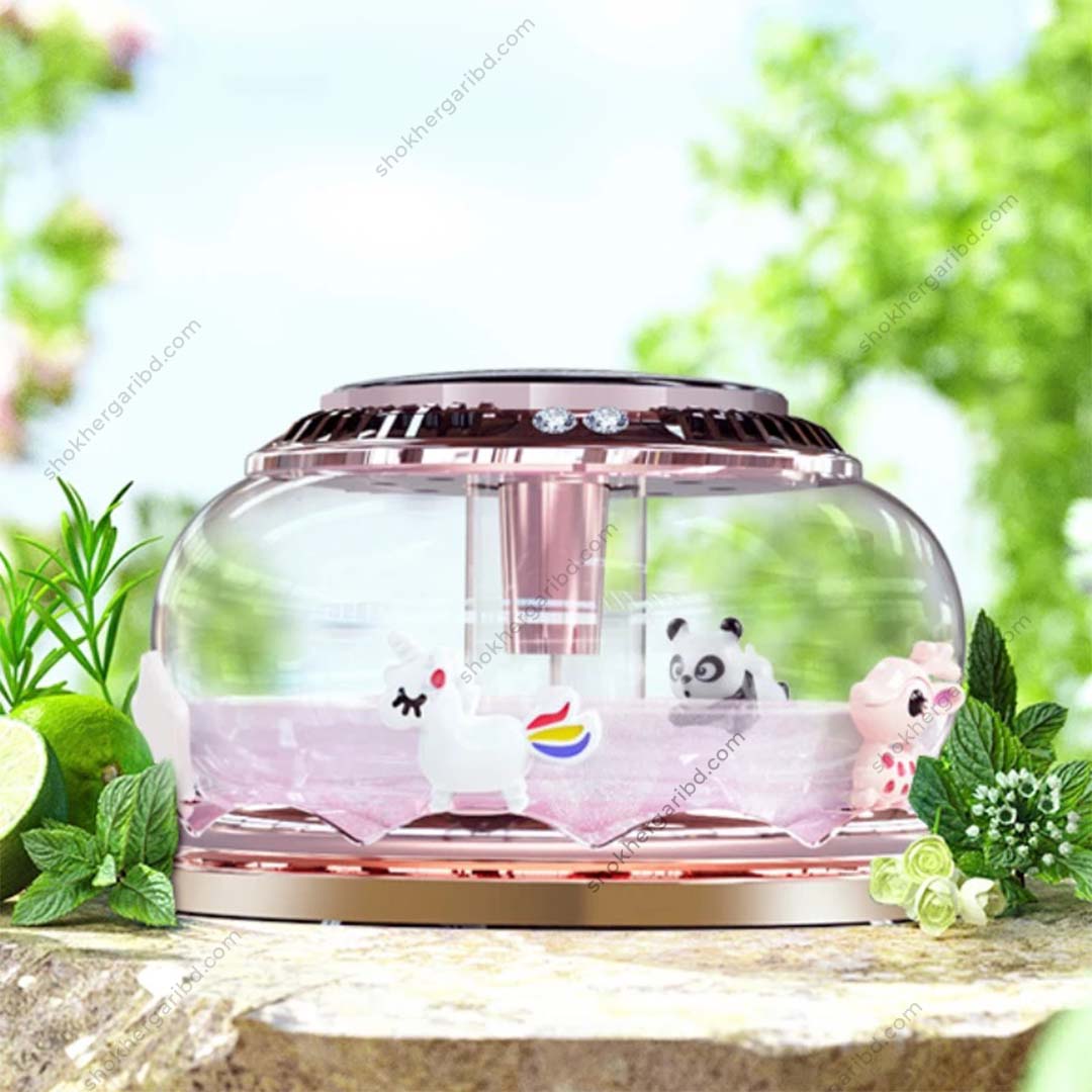 Car Cute Doll Style Solar Air Freshener 30ml image 4