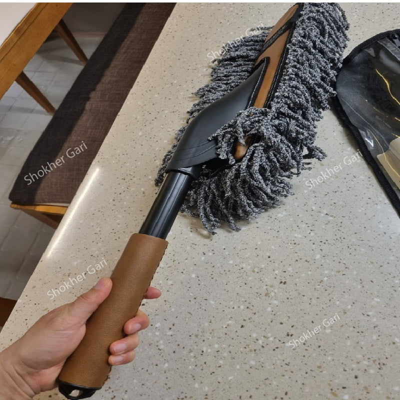 1 Pcs Bullsone Premium Leather Duster image 2