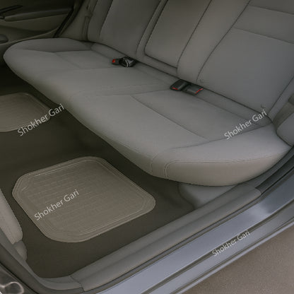 Universal transparent floor mat 5pcs set  image 4