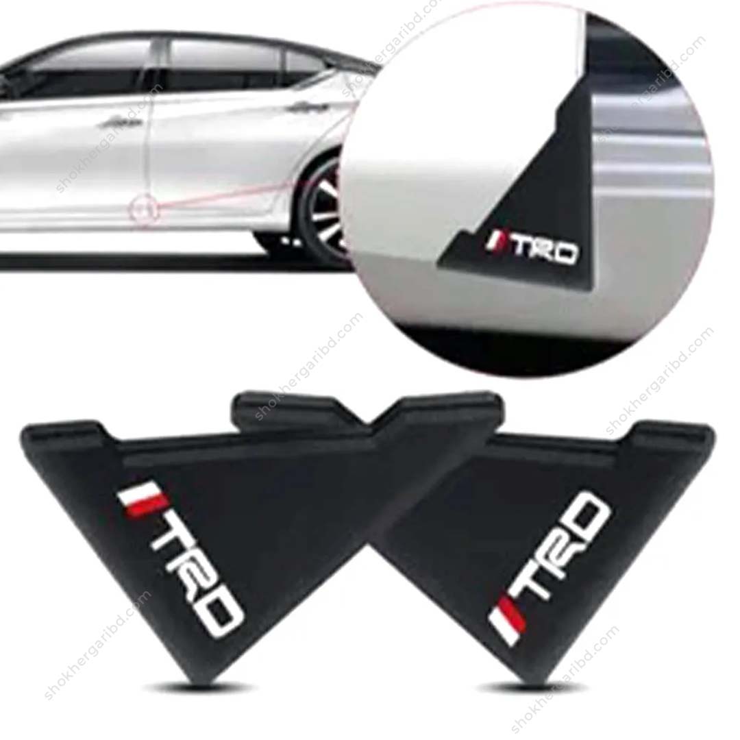 Car Door Corner Protector Black 2pcs