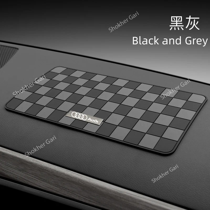 2 color Car Non-Slip Mat Dashboard - Ash image