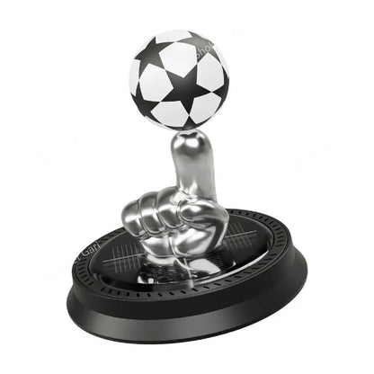 1pcs Football on Fingure Solar Car Perfume image 3
