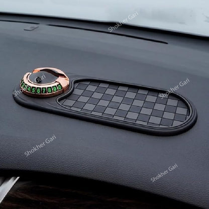 Long 2 color Anti slip Mobile Mat - Ash image