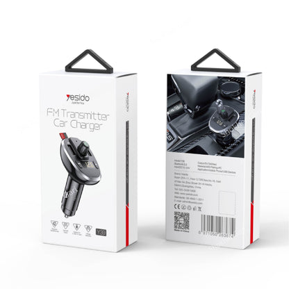 Yesido FM Transmitter Car Charger (Y39) image 2