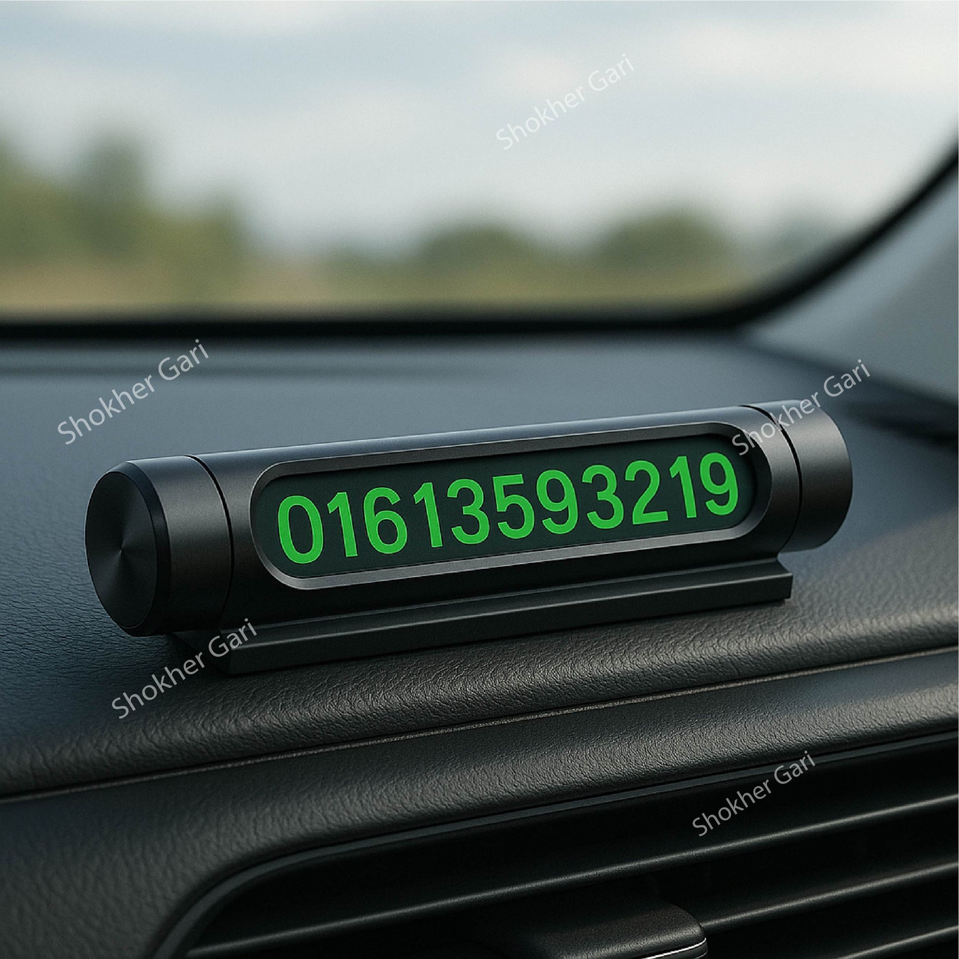 Metal Car Parking number Holder image 0