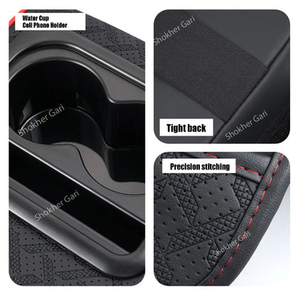 Armrest Cushion With 2 Cup Holder image 3