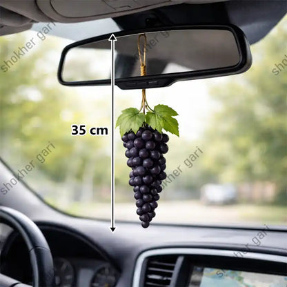 Car Hanging Artificial Round Plastic Grapes Fruit