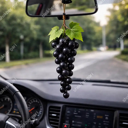 Car Hanging Artificial Round Plastic Grapes Fruit
