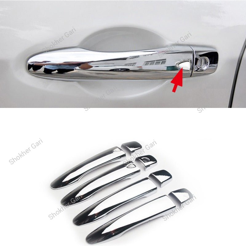 M/Y/P Chrome Car Door Handle ABS Cover 4 pieces