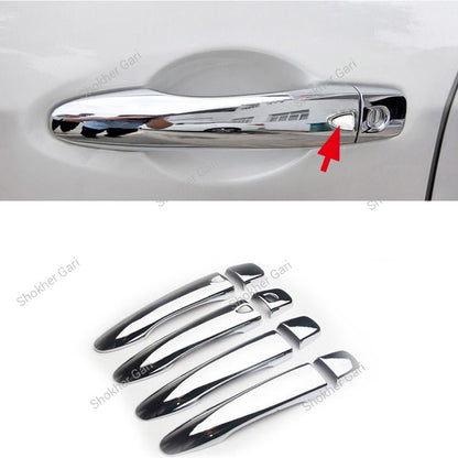 M/Y/P Chrome Car Door Handle ABS Cover 4 pieces