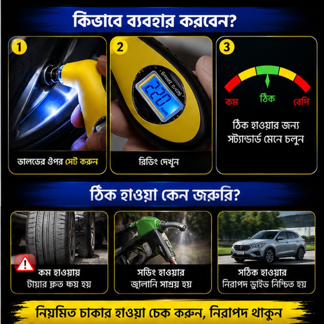 Car Tire Pressure Gauge meter