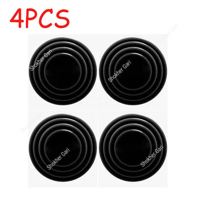 4pcs Car Door Anti Collision Silicone Pad