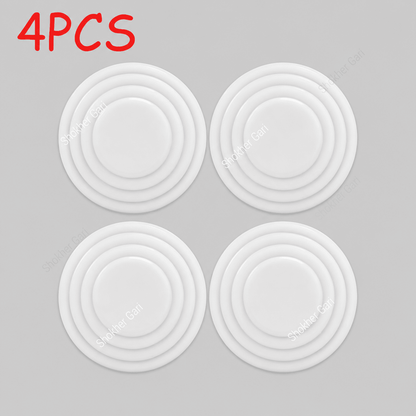 4pcs Car Door Anti Collision Silicone Pad