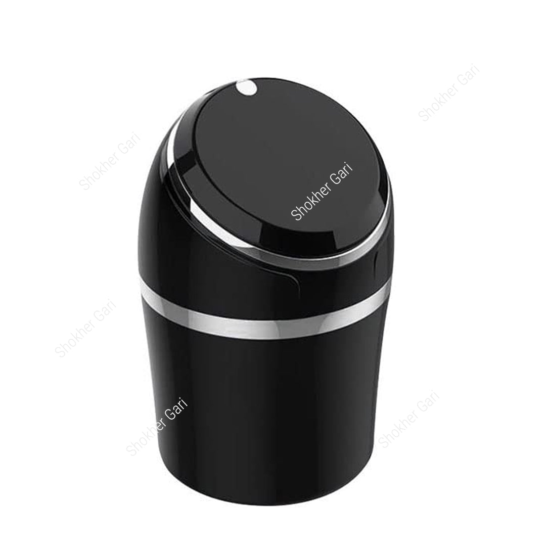 1pcs Steel Liner Small Auto Ashtray with LED Light