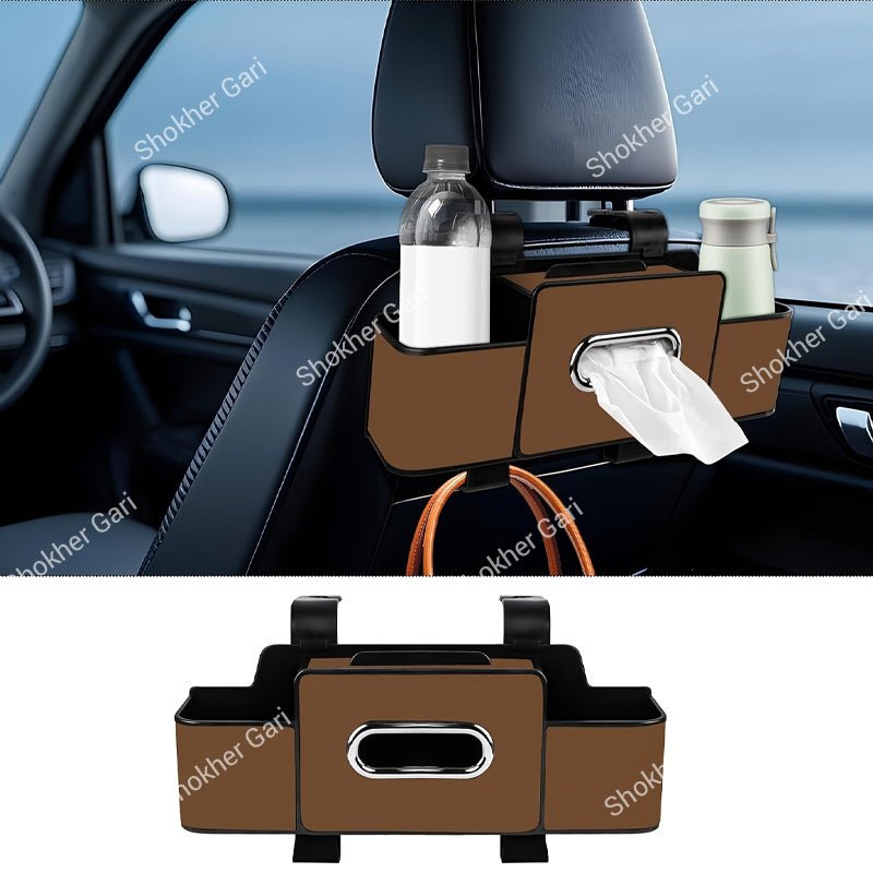 1pcs Car Functional Storage Seat Back Organizer