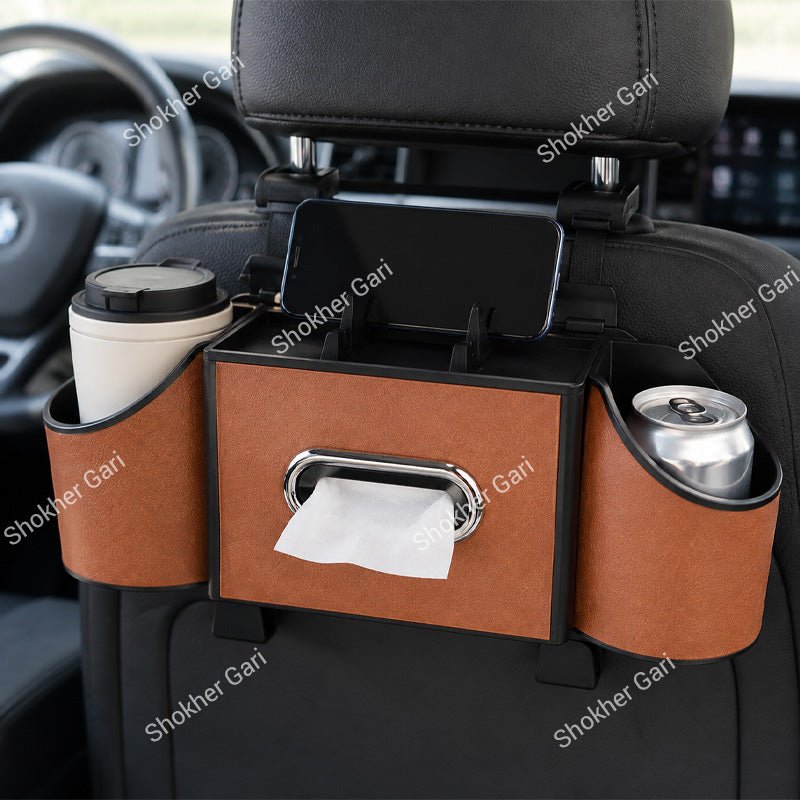 1pcs Car Functional Storage Seat Back Organizer