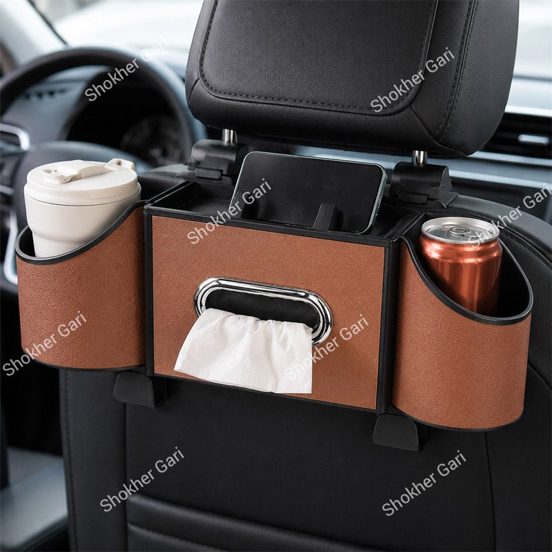 1pcs Car Functional Storage Seat Back Organizer