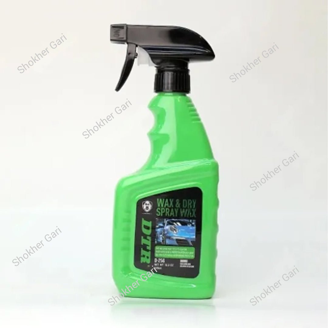 1pcs DTR Wax and Dry Spray Wax 500ml for Car