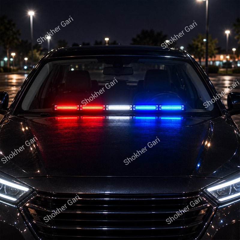 Car Dashboard Big Police Light 1pcs