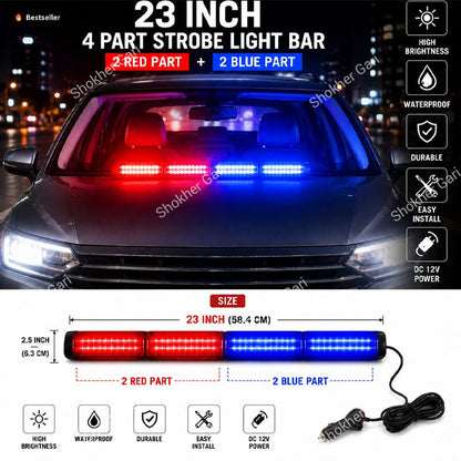 Car Dashboard Big Police Light 1pcs